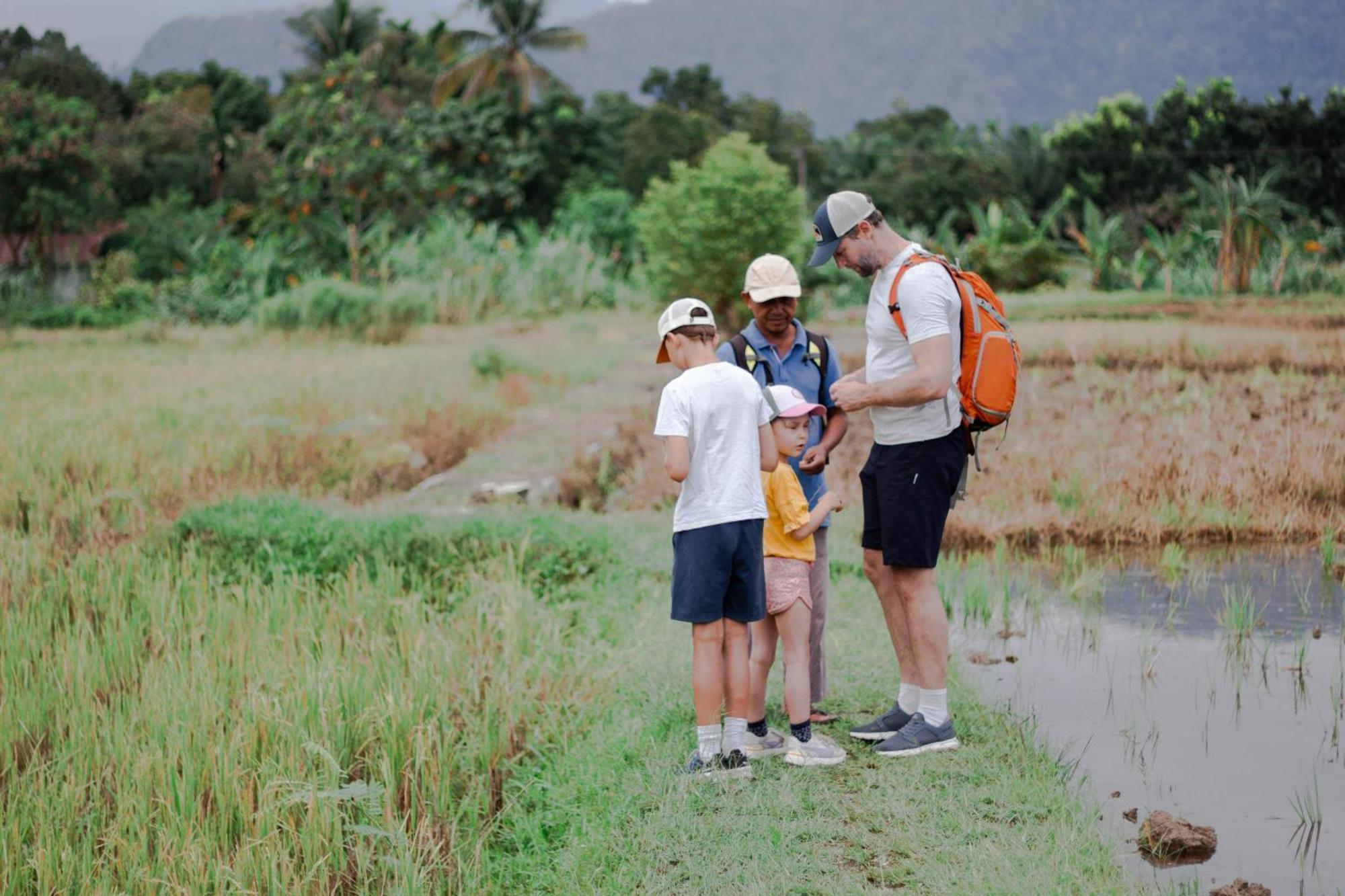 Ambow Homestay Jungle Trekking & Village Tour Букит-Лаванг Экстерьер фото